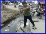 ภาพกิจกรรมสาธิตการหมักและขยายน้ำหมักชีวภาพ