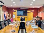 ประชุมคณะกรรมการช่วยเหลือประชาชนของเทศบาลตำบลพานทอง (เหตุอัค