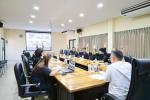 ประชุมคณะกรรมการช่วยเหลือประชาชนของเทศบาลตำบลพานทอง (เหตุอัค