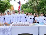 เข้าร่วมพิธีบำเพ็ญกุศลในวาระครบ 50 วัน (ปัญญาสมวาร) แห่งการส