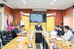 ประชุมคณะกรรมการช่วยเหลือประชาชนของ เทศบาลตำบลพานทอง (เหตุอั
