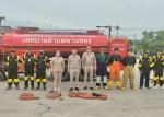 ดำเนินการฝึกซ้อมแผนเผชิญเหตุสาธารณภัย ตามแผนฝึกทบทวนประจำสัป
