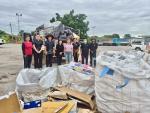 กิจกรรมตลาดนัดขยะรีไซเคิล ครั้งที่ 3 ซึ่งดำเนินกิจกรรมทุกวัน