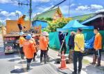 ลงพื้นที่แก้ไขปัญหาการดำเนินการลอกท่อระบายน้ำ บริเวณโรงเรียน
