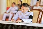 เข้าร่วมพิธีถวายสักการะพระบรมศพ สมเด็จพระนางเจ้าสิริกิติ์ พร