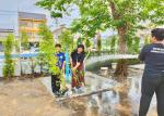 เข้าร่วมกิจกรรมปลูกต้นไม้ปรับปรุงภูมิทัศน์ ตามโครงการตำบลเข้