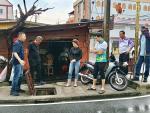 ลงพื้นที่ตรวจสอบระบบการระบายน้ำ บริเวณถนนเทศบาล 5 และถนนเกรี