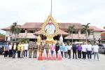 สนับสนุนวัสดุจราจรให้กับสถานีตำรวจภูธรพานทอง